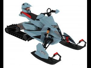 AWESOME SnowMobile 3D MODEL PACK 3D Model