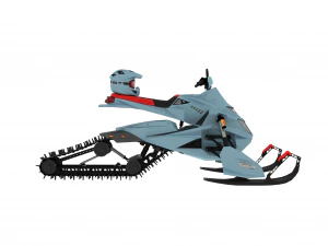 AWESOME SnowMobile 3D MODEL PACK 3D Model