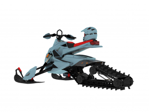 AWESOME SnowMobile 3D MODEL PACK 3D Модель