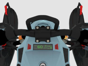 AWESOME SnowMobile 3D MODEL PACK 3D Model