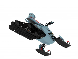 AWESOME SnowMobile 3D MODEL PACK 3D Model