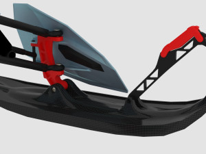 AWESOME SnowMobile 3D MODEL PACK 3D Модель