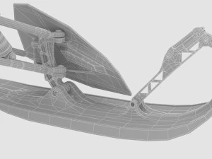 AWESOME SnowMobile 3D MODEL PACK 3D Model