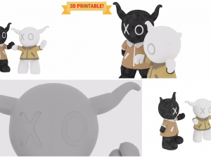 AWESOME DOLLS 3D PRINTABLE 3D Print Model