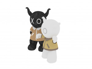 AWESOME DOLLS 3D PRINTABLE 3D 打印模型