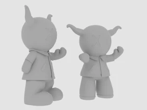 AWESOME DOLLS 3D PRINTABLE 3D Print Model