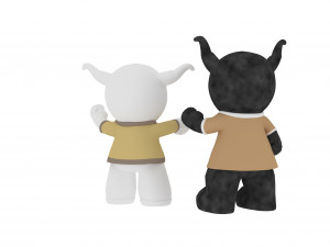 AWESOME DOLLS 3D PRINTABLE 3D 打印模型
