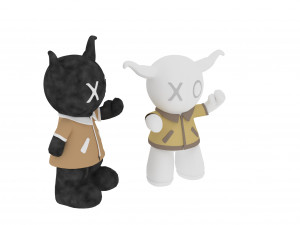 AWESOME DOLLS 3D PRINTABLE 3D 打印模型