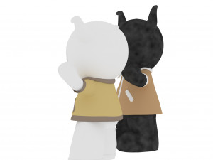 AWESOME DOLLS 3D PRINTABLE 3D 打印模型