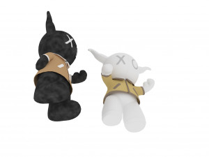 AWESOME DOLLS 3D PRINTABLE 3D 打印模型