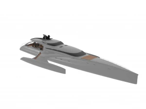 AWESOME YATCH EXCLUSIVE 3D Model