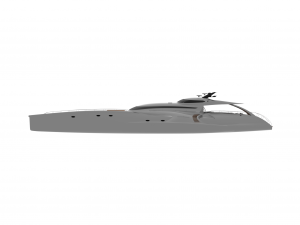 AWESOME YATCH EXCLUSIVE Modello 3D
