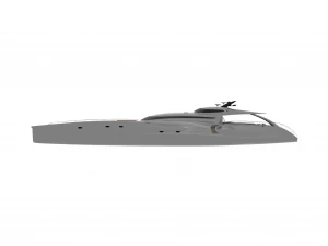 AWESOME YATCH EXCLUSIVE 3D Model