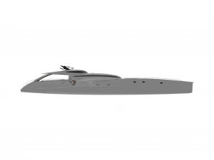 AWESOME YATCH EXCLUSIVE 3D Model