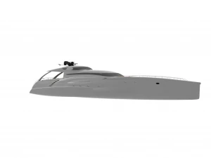 AWESOME YATCH EXCLUSIVE 3D Model