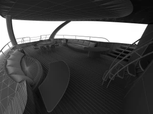 AWESOME YATCH EXCLUSIVE 3D Model