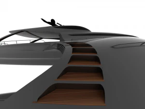 AWESOME YATCH EXCLUSIVE 3D Model
