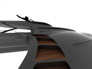 AWESOME YATCH EXCLUSIVE 3D Model