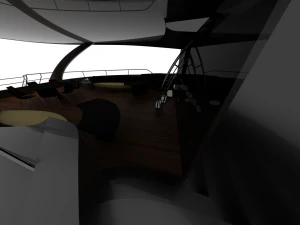 AWESOME YATCH EXCLUSIVE 3D Model