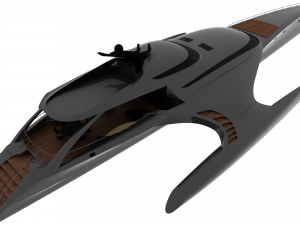 AWESOME YATCH EXCLUSIVE Modello 3D