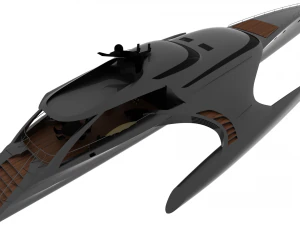 AWESOME YATCH EXCLUSIVE 3D Model