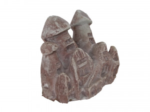AWESOME DECORATION FAIRY CHIMNEYS-HOODOO 3D MODEL-3D PRINTABLE 3D मॉडल