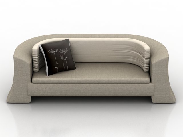 sofa 3D Модель .c4d .max .obj .3ds .fbx .stl .blend 