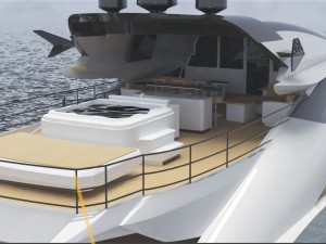 46m speed motor - yacht 3Dモデル