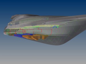 46m speed motor - yacht 3Dモデル