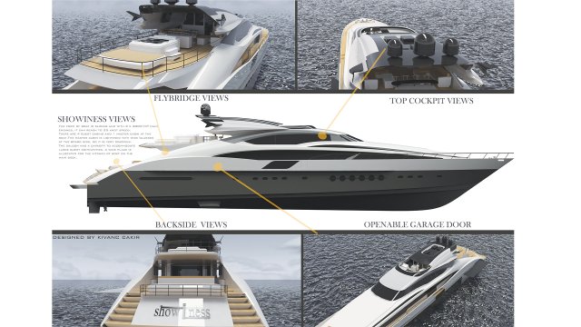 46m speed motor - yacht 3Dモデル .c4d .max .obj .3ds .fbx .stl .blend 
