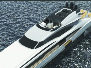 46m speed motor - yacht 3Dモデル