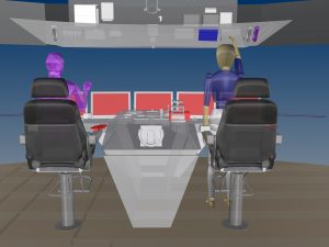 cockpit - ship - boat - yacht 3D 모델