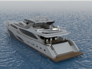 yacht 3D Model