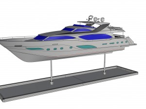 yacht 3D Model