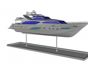 yacht 3D Model