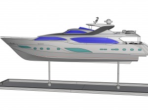 yacht 3D Model