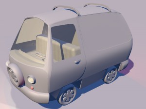 mystery machine 3D Model