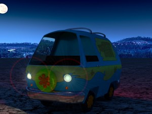 mystery machine 3D Model