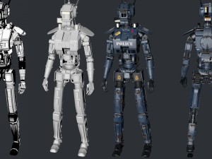 chappie scout 22 3D Model