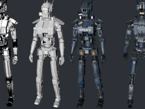 chappie scout 22 3D Model