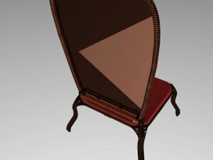 cadeira steampunk Modelo 3D