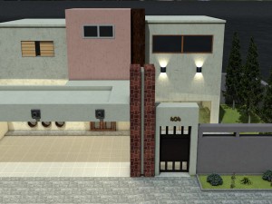 modern house 3Dモデル