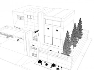 modern house 3Dモデル