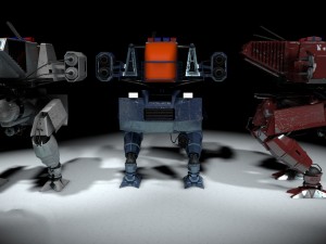 future cop 3D Модель