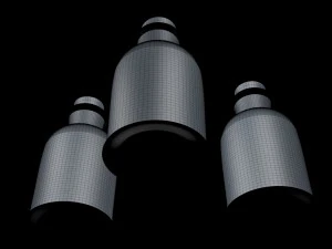 potion bottles 3D Model