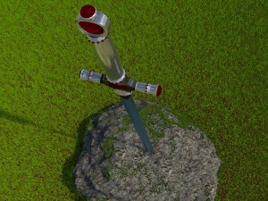 excalibur sword 3D Model