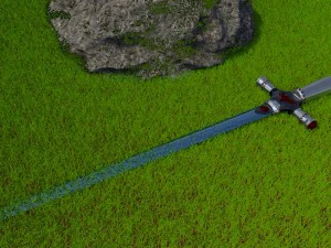 excalibur sword 3D Model
