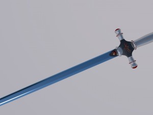 excalibur sword Model 3D
