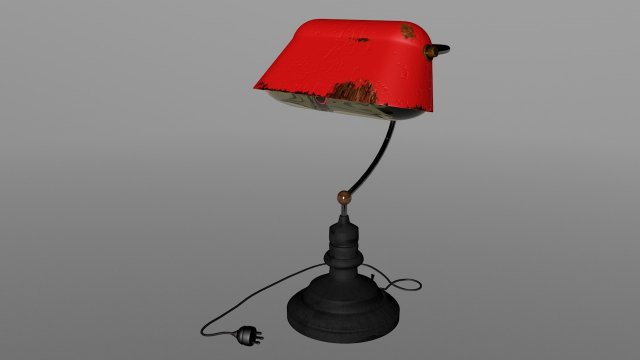 steampunk light fixture 3D 모델 .c4d .max .obj .3ds .fbx .stl .blend