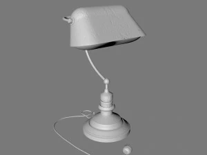 steampunk light fixture 3D Model